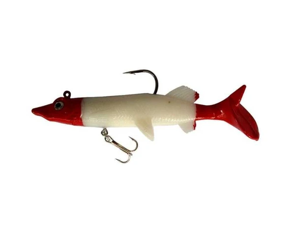 Captain 3553 Bobo Pike Soft 12cm Turna Silikonu Suni Balık  1 ürün görseli 1