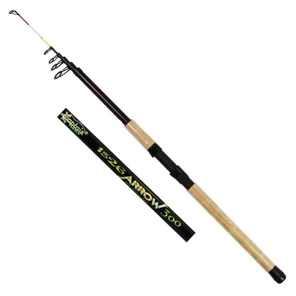 Captain 1526 Arrow Teleskopik Kamış 100-200gr Atar  Standart 300 CM ürün görseli 1