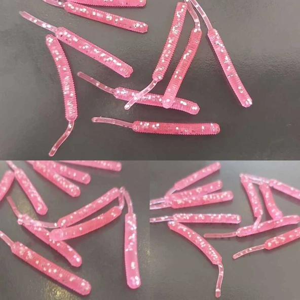 Mutant 3513 Serpentine 5cm Aromalı LRF Silikon Suni Yem 10lu Paket  310 ürün görseli 1