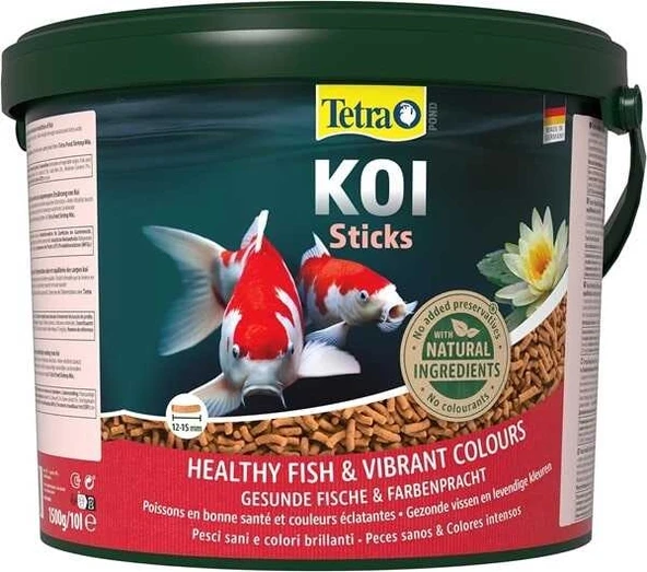 Tetra Pond Koi Sticks Kirmizi Japon Yemi 100 Gr Kovadan Bölme ürün görseli 1