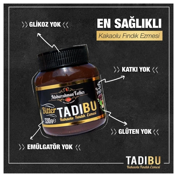 Tadıbu Kakaolu Fındık Ezmesi 330 Gr ürün görseli 1