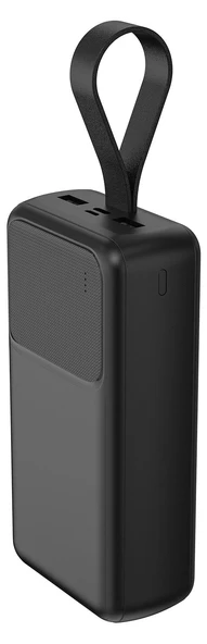 S-LINK G310 Siyah Powerbank 30000mAh, 2XUSB, Type-C, MicroUSB Taşınabilir Güç Kaynağı ürün görseli 1