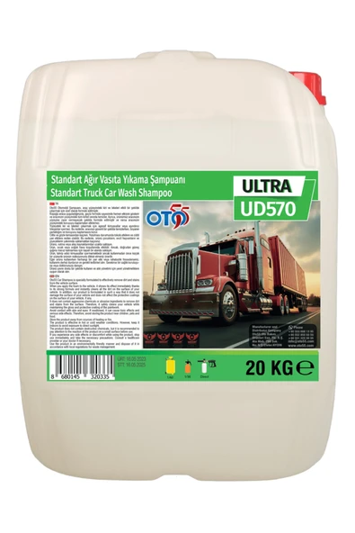 OTO55 Cilalı Fırçasız Yıkama Şampuanı (EXTRA LEKE ÇÖZME) 20 Kg (1/60 KONSANTRE) ürün görseli 1