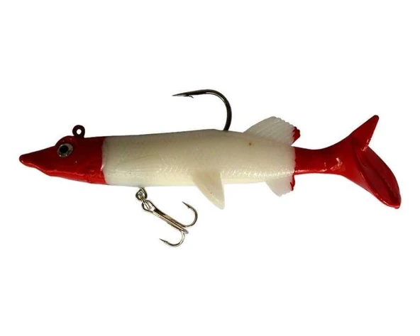 Captain 3554 Bobo Pike Soft 14cm Turna Silikonu Suni Balık  1 ürün görseli 1