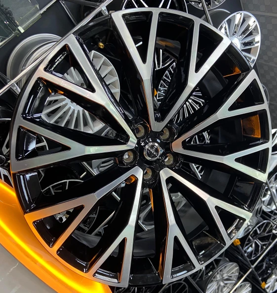 Volvo XC90 ORJ. 9.0X22 5X108 ET43 63.4 Black Diamond LP Jant ürün görseli 1