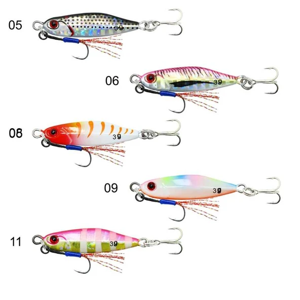 Captain 3639 Forester Mini Jigger 3gr LRF Jig Suni Yem  09 ürün görseli 1