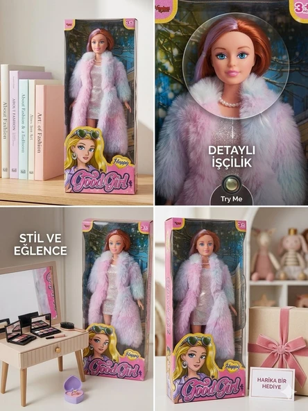 Kürklü Bebek Çizmeli Bebek 30 Cm Model Oyuncak Bebek Model Bebek ürün görseli 1