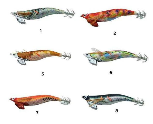 Captain 3027 Kalamar Zokası 11cm Naturles Squid Size 30  5 ürün görseli 1