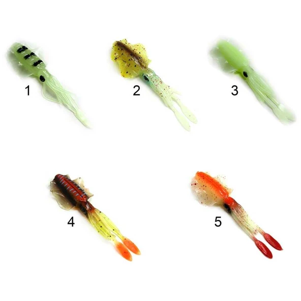 Captain 3541 Sipya Squid 7cm Sübye Suni Yem  4 ürün görseli 1