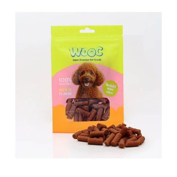 Wooc Ördekli Mini Stick Köpek Ödülü 75 Gr ürün görseli 1