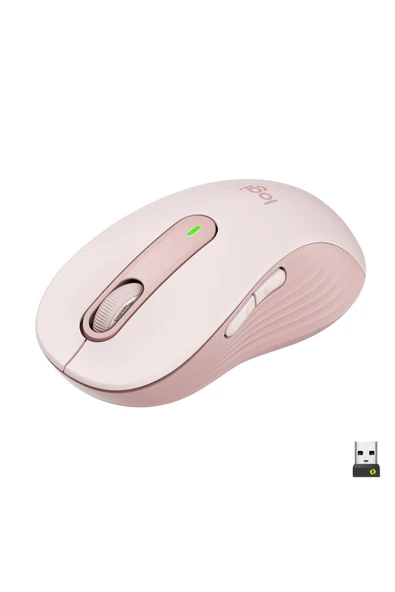 (OUTLET) Logitech Signature M650 Büyük Boy Sağ El Için Sessiz Kablosuz Mouse - Pembe ürün görseli 1