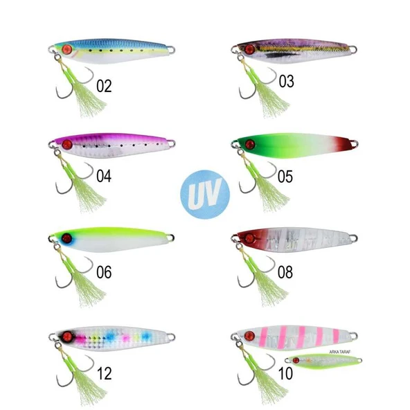 Captain 3633 Emotion Jigger 40gr Light Jig Suni Yem  02 ürün görseli 1