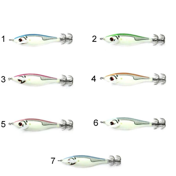 Captain 3030 Kalamar Zokası 8cm Rocket Bilyeli Squid 10gr  3 ürün görseli 1