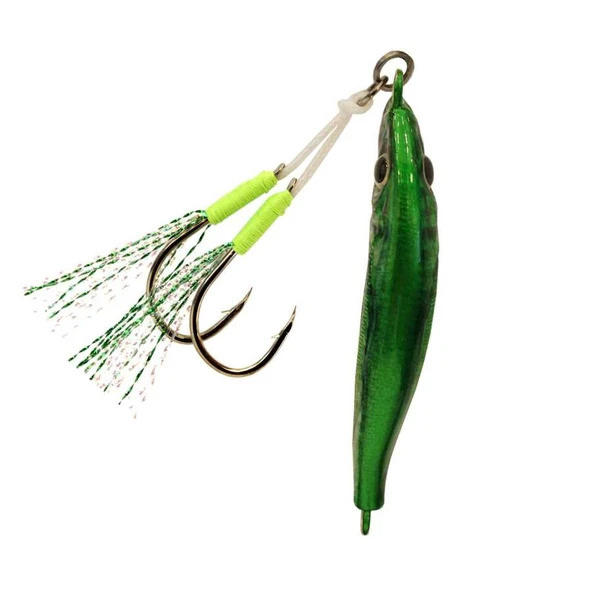 Captain 3650 Mackery UV 60gr Light Jig Suni Yem  04 - Resim 2