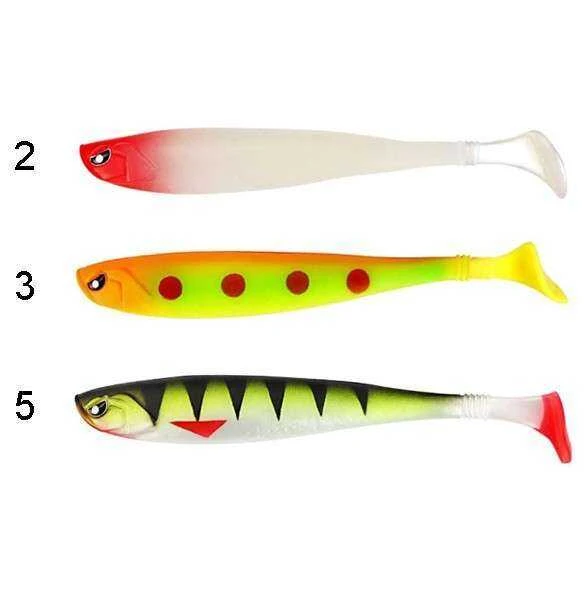 Captain 3072 Pure T-Tail Soft 12cm 5li Paket 10gr Levrek Silikonu Suni Yem  5 ürün görseli 1