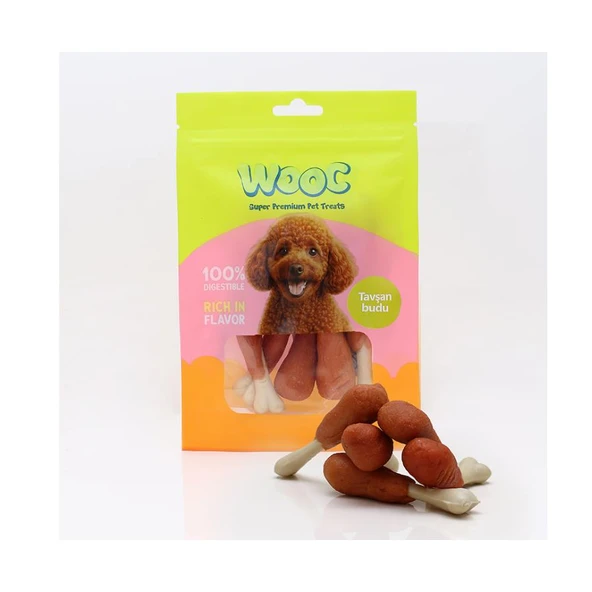 Wooc Tavşan Budu Köpek Ödülü 75 Gr ürün görseli 1