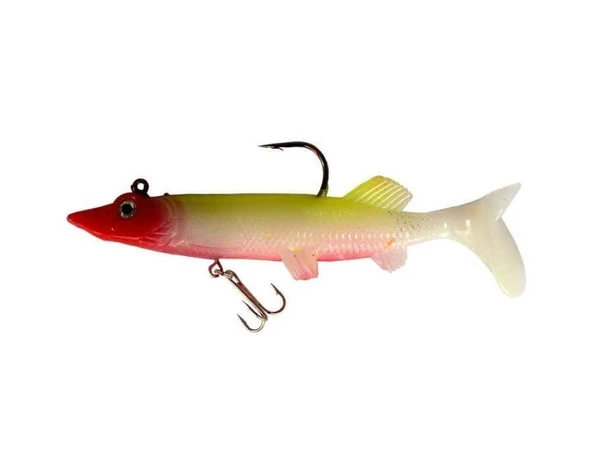 Captain 3553 Bobo Pike Soft 12cm Turna Silikonu Suni Balık  4 ürün görseli 1