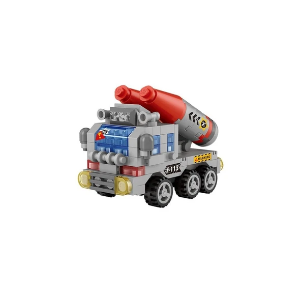 LZ8615 Araba Blok Seti Mini Poşet 150 Parça -Vagon life ürün görseli 1