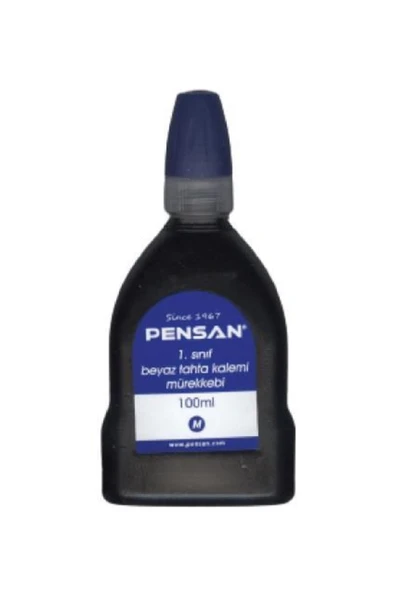 Pensan Tahta Kalemi Mürekkebi 100ml Mavi ürün görseli 1