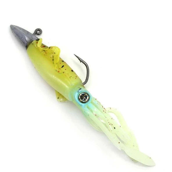 Captain 3541 Sipya Squid 7cm Sübye Suni Yem  1 - Resim 9