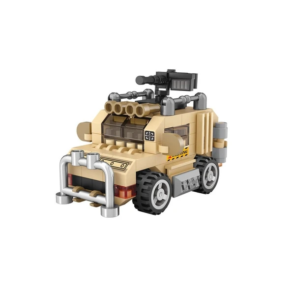 LZ8617 NessiWorld Tank Blok Seti Poşet- Vagon life ürün görseli 1