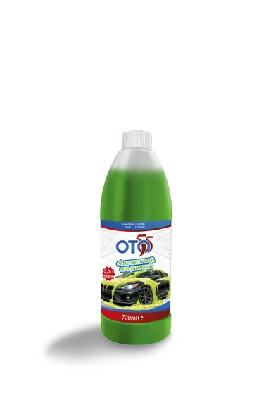 OTO55 Extra Cilalı Yeşil Otomobil Şampuanı 720ml ürün görseli 1