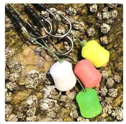 Captain 3497 Dumbell White Color 8li Paket Sazan Yemi  Standart ürün görseli 1