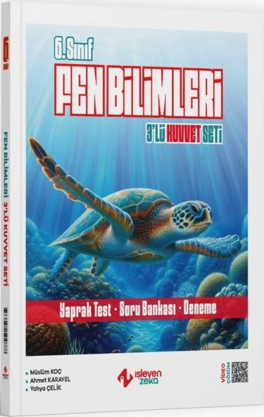 6. Sınıf Fen Bilimleri 3 lü Kuvvet Serisi Seti İşleyen Zeka ürün görseli 1