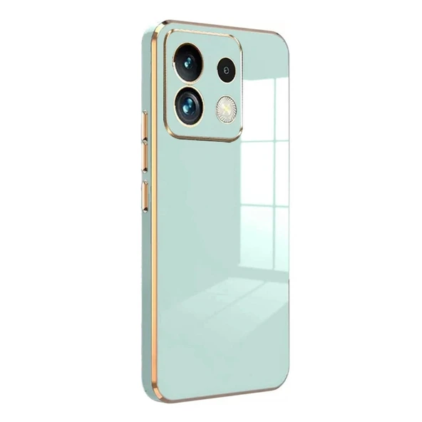 Xiaomi Poco M6 Pro 4g Kılıf Volet Silikon - Açık Yeşil ürün görseli 1