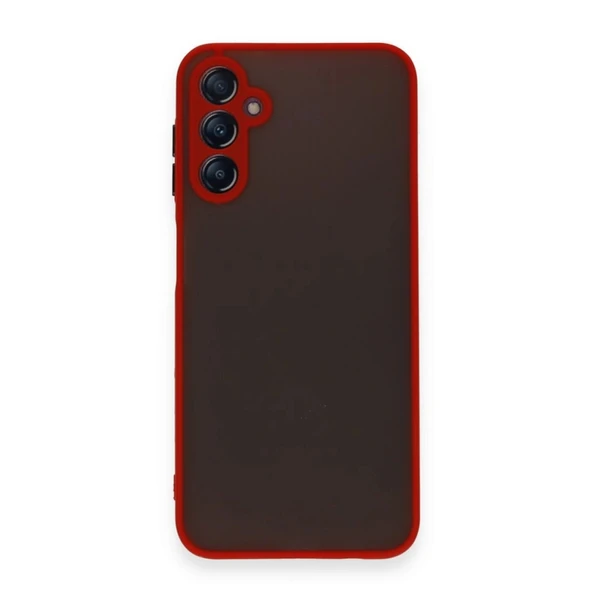 Samsung Galaxy A25 5g Kılıf Montreal Silikon Kapak - Kırmızı ürün görseli 1