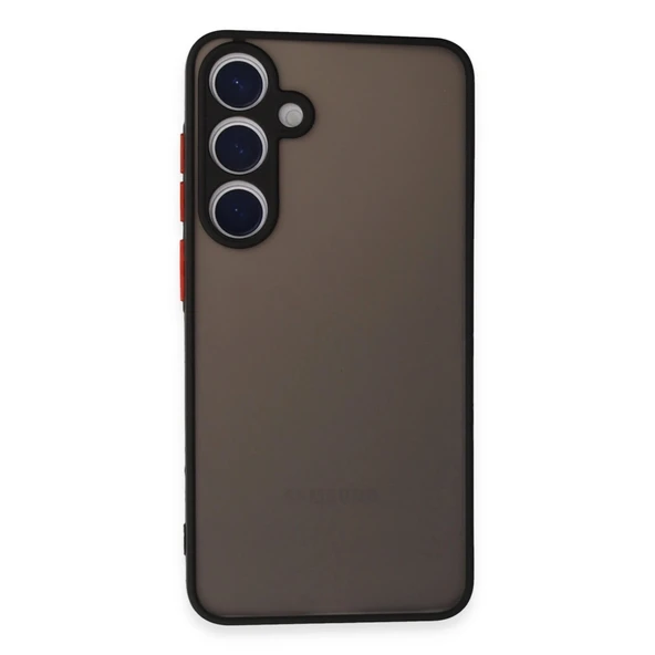 Samsung Galaxy S24 Kılıf Montreal Silikon Kapak - Siyah ürün görseli 1