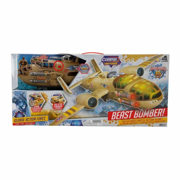 TheCorpsUniverseBeastBomberSesliveIşıklıAskeriUçak - Resim 2