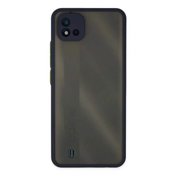 Realme C11 2021 Kılıf Montreal Silikon Kapak - Lacivert ürün görseli 1