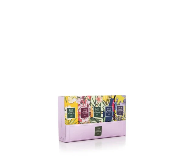 Eyüp Sabri Tuncer Set-2 16ml 5Li Cam Şişe Sprey Kolonya (Lavanta-Hatıralar-B.Çay-J.Kiraz-Limon) ürün görseli 1