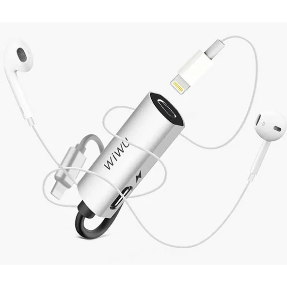 Wiwu LT02 Plus Lightning Ses Adaptörü - Resim 7