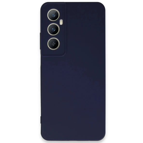 Realme C65 Kılıf First Silikon - Lacivert ürün görseli 1