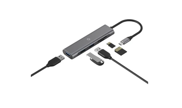 Frisby FA-7710TC USB Type-C™ Hub (Çoklu Bağlantı Noktası) ürün görseli 1