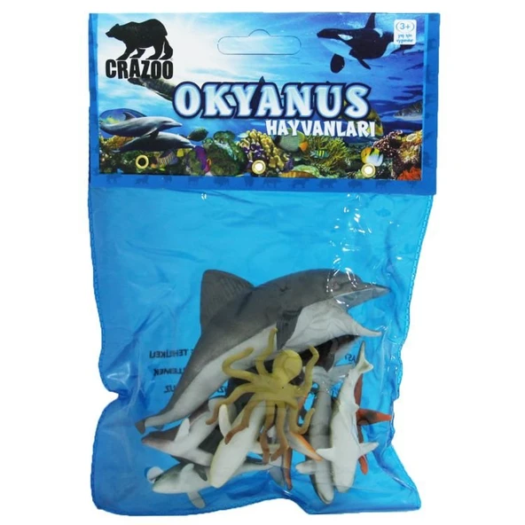 Okyanus Hayvanları Poşetli S00000704 - Resim 5