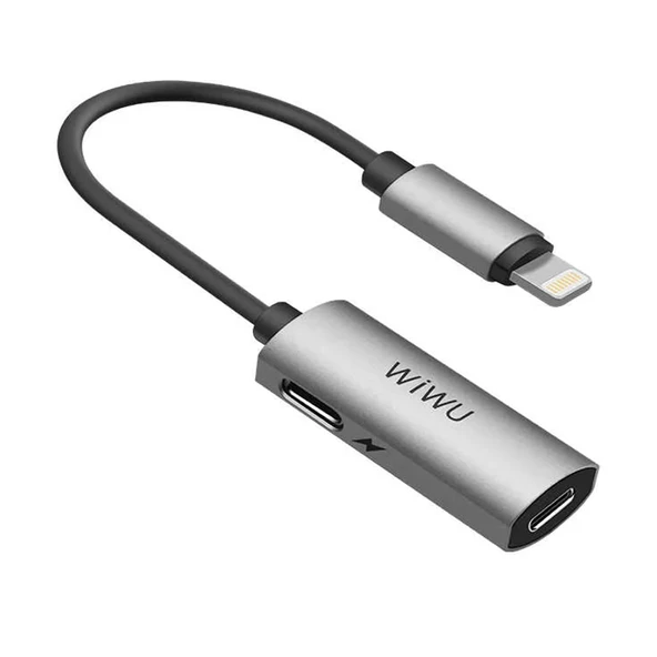 Wiwu LT02 Plus Lightning Ses Adaptörü ürün görseli 1