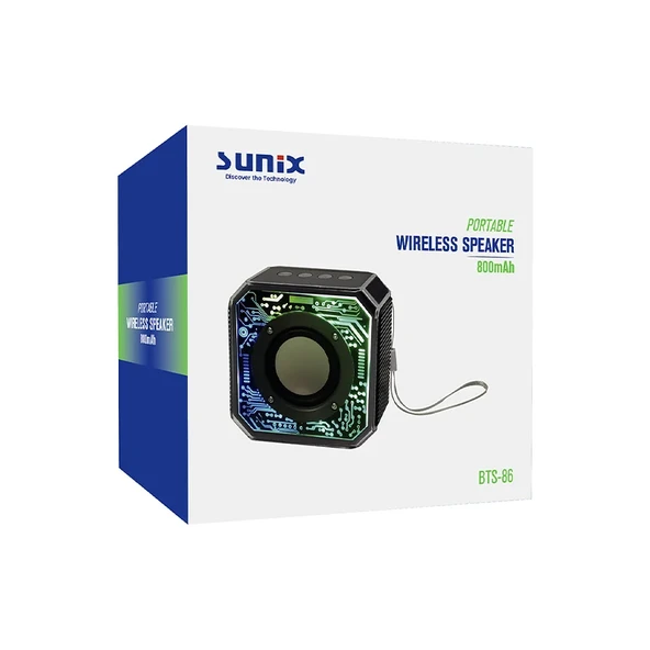 Sunix BTS-86 Bluetooth Hoparlör - Resim 5