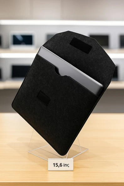 NEWFULL Doly Case 15,6 Inç Laptop / Notebook Kılıf Çantası - Siyah ürün görseli 1