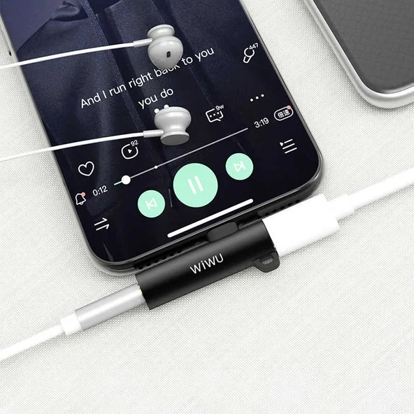 Wiwu ST05 Type-C Ses Adaptörü Kırmızı - Resim 6