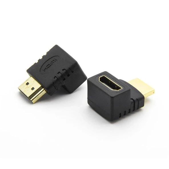 Vcom CA319 Hdmi Erkek To Hdmi Dişi L Vertical Çevirici ürün görseli 1