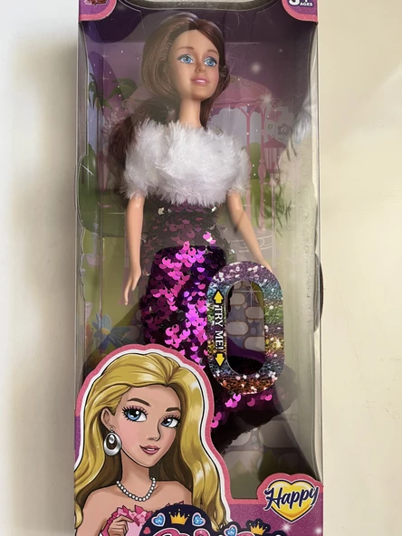 Pullu Elbiseli Havalı Bebek 30 Cm Model Oyuncak Bebek Model Bebek - Resim 2