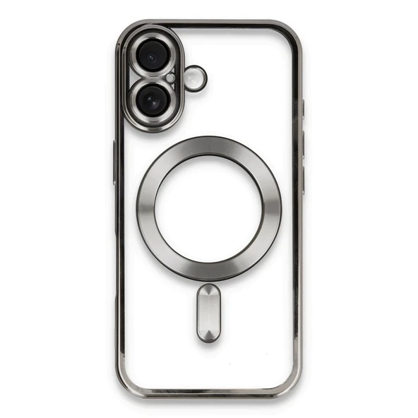 Apple İphone 16 Kılıf Kross Magneticsafe Kapak - Titan Gri ürün görseli 1