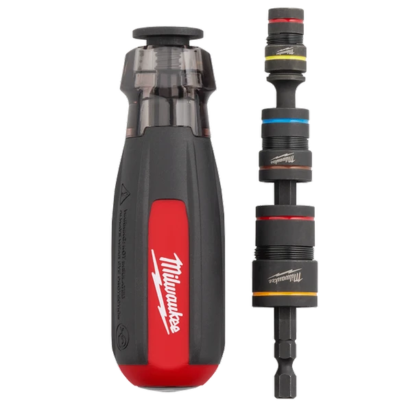 Milwaukee Shockwave 6 in 1 Manyetik Lokma Tornavida Seti - 4932498179 ürün görseli 1