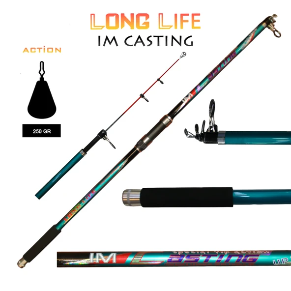 Long Life IM Casting 390cm Surf Kamış 250G ürün görseli 1
