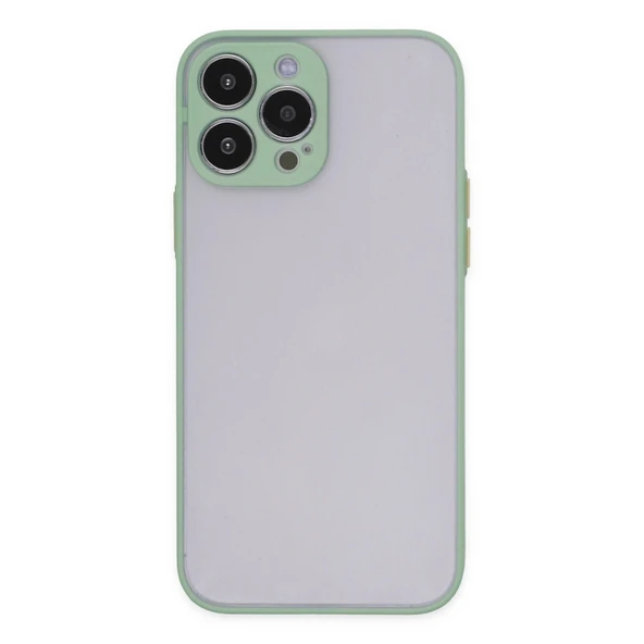 Apple İphone 13 Pro Kılıf Montreal Silikon Kapak - Turkuaz ürün görseli 1