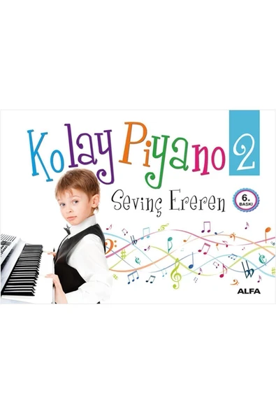 Kolay Pi̇Yano 2 Sevi̇N Ereren Alfa Basım ürün görseli 1