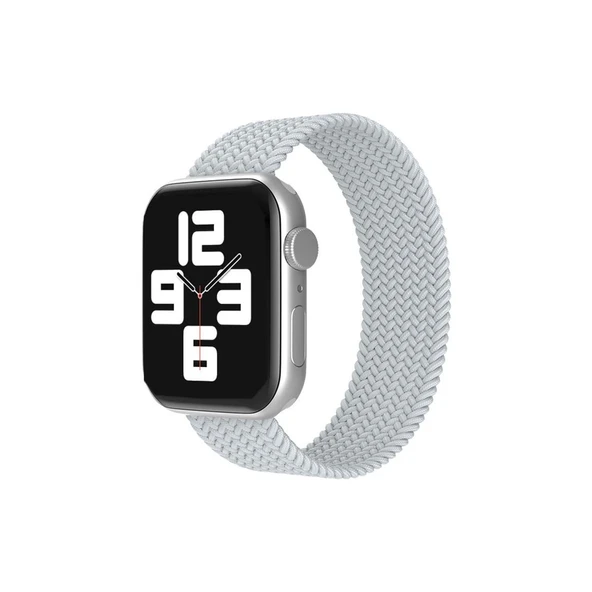Apple Watch 38mm Ayarlı Solo Silikon Kordon - Beyaz ürün görseli 1